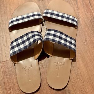 J CREW Sandals size 9. Worn 1x